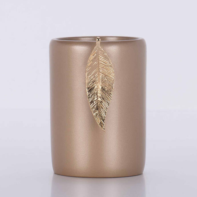 Leaf Diş Fırçalık Vizon Gümüş - 1