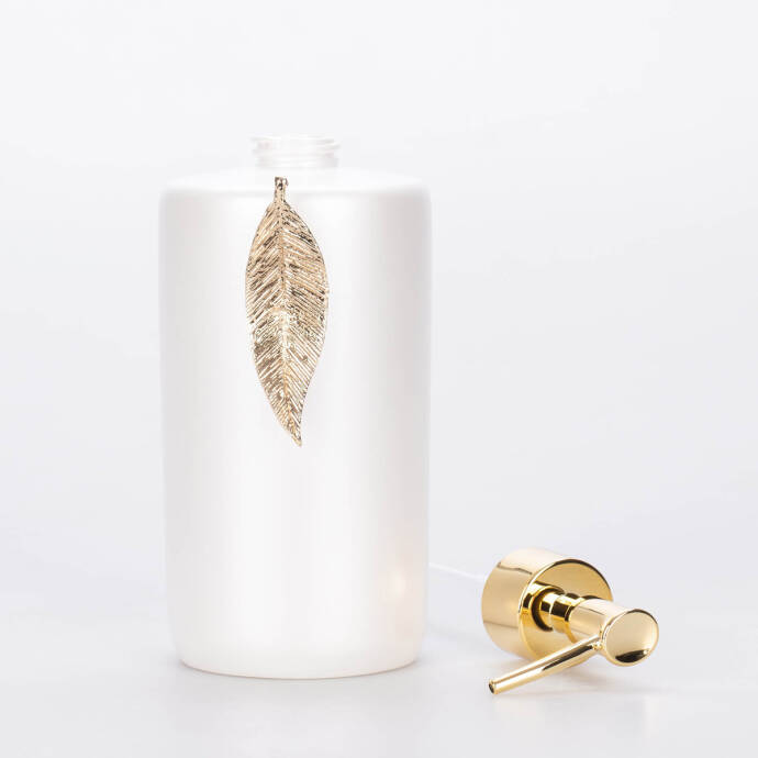 Leaf Sıvı Sabunluk İnci Altın - 2