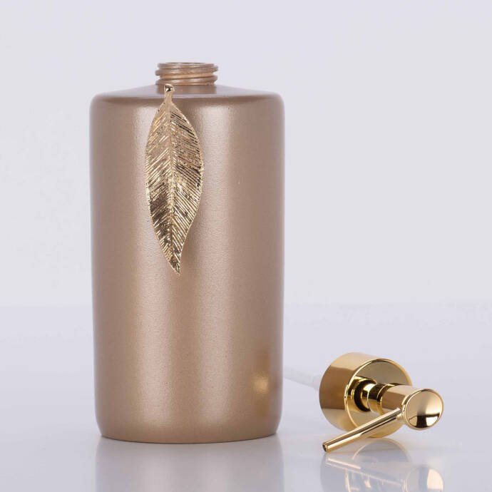 Leaf Sıvı Sabunluk Vizon Altın - 2