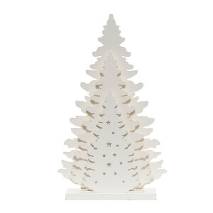 Led Işıklı Üçlü Çam Yılbaşı Dekoru - TepeHome