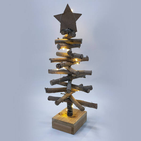 Led Işıklı Yılbaşı Ağacı Dekor - 2