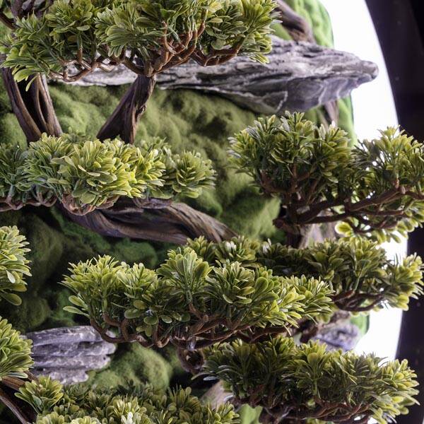 Led Işıklı Yuvarlak Bonsai Tablo-2 - 3