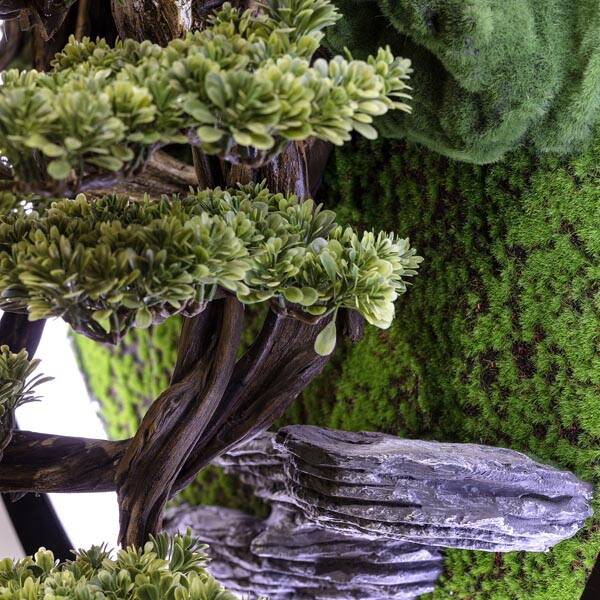 Led Işıklı Yuvarlak Bonsai Tablo-3 - 3