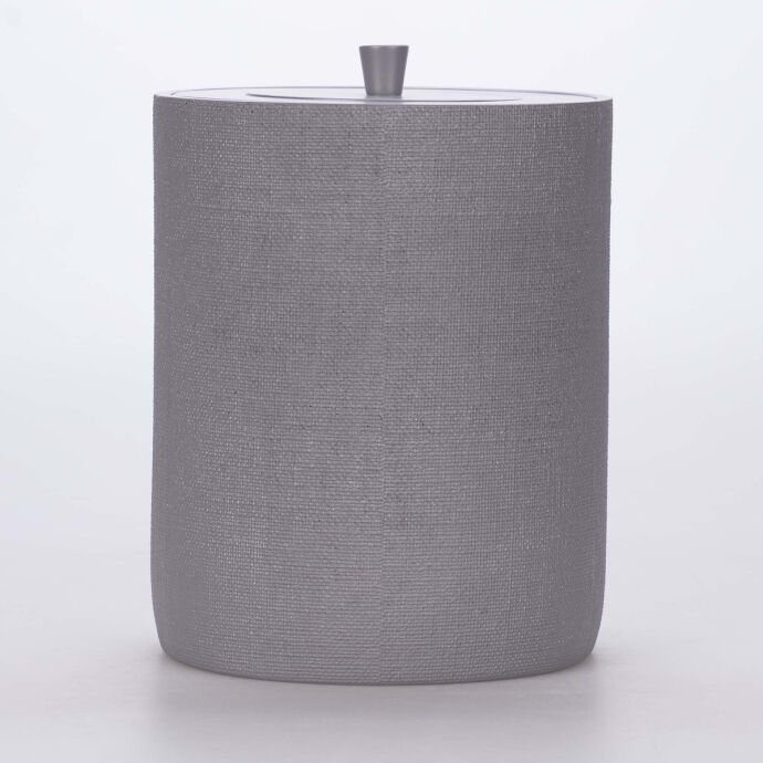 Linen Çöp Kovası Gri