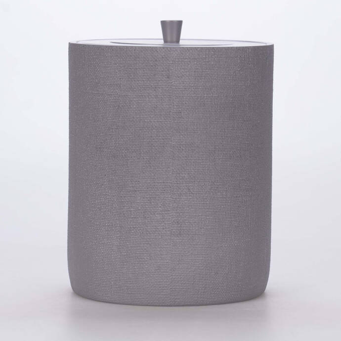 Linen Çöp Kovası Gri - 1