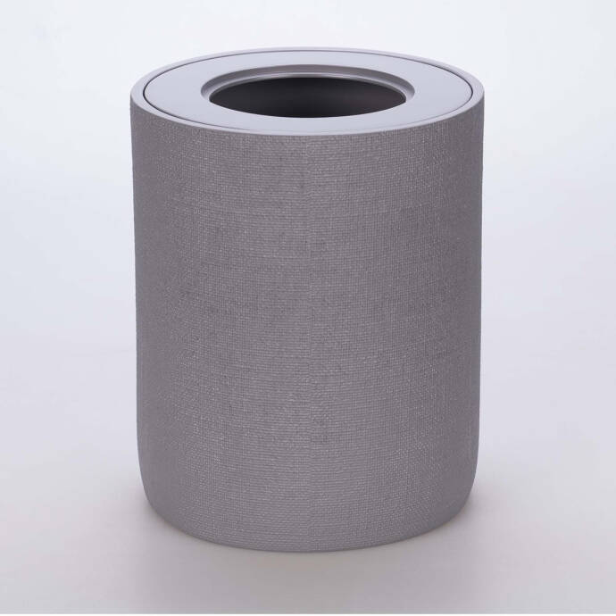 Linen Çöp Kovası Gri - 3