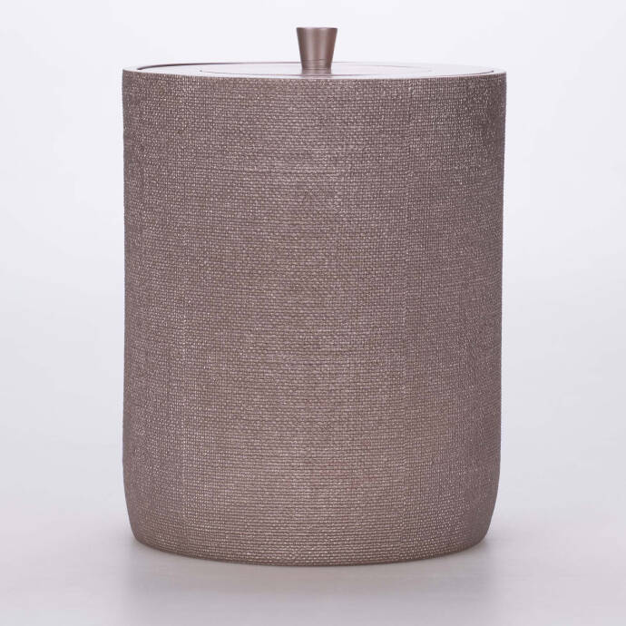 Linen Çöp Kovası Taupe - 1