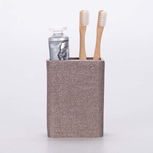 Linen Diş Fırçalık Taupe - 2