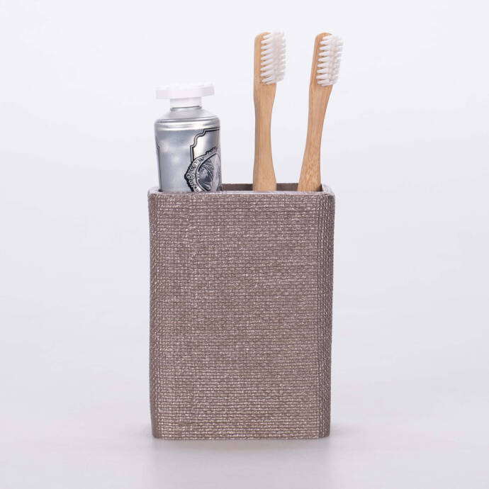Linen Diş Fırçalık Taupe - 2