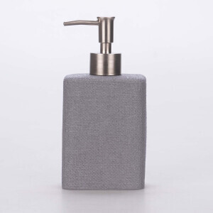 Linen Sıvı Sabunluk Gri - 1