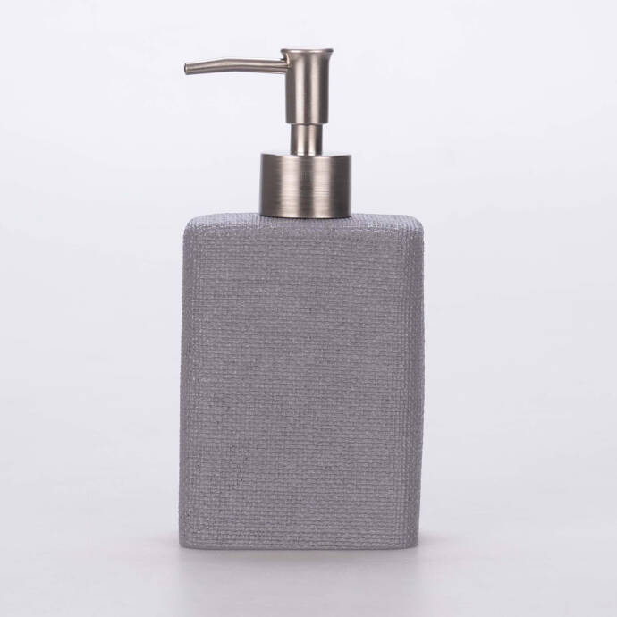 Linen Sıvı Sabunluk Gri - 1