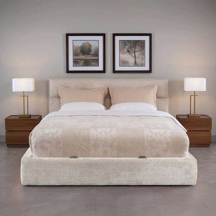 Lizbon Baza Başlık Seti 6259Kmş 160X200 - 3