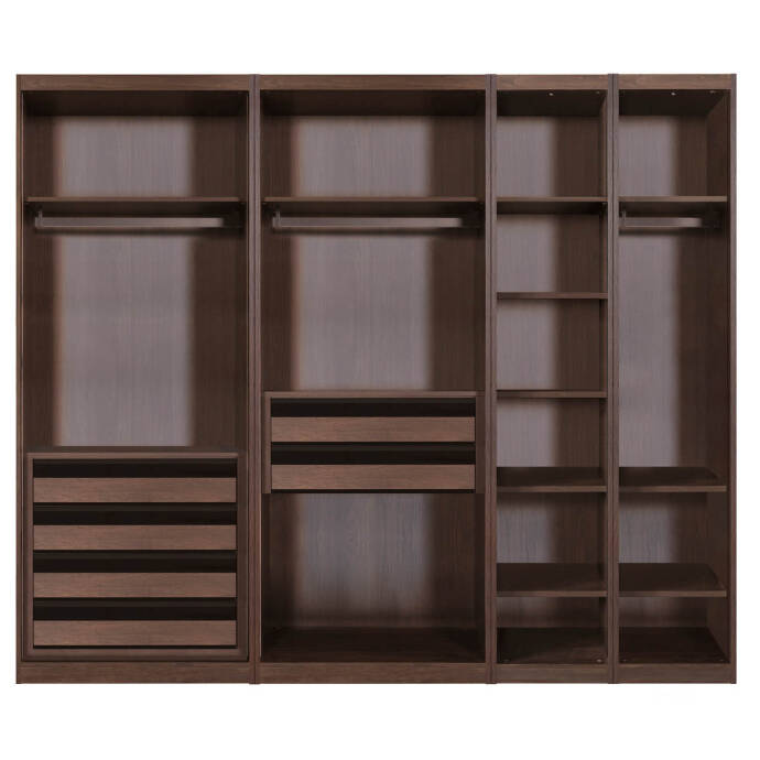 Loft 2Ad 90Lık Ve 2Ad 45Lik Gardırop - 2
