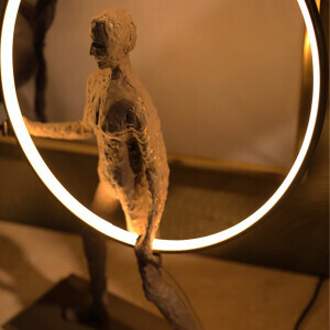 Lucca Vizon Dokulu Heykel Aydınlatma - 3