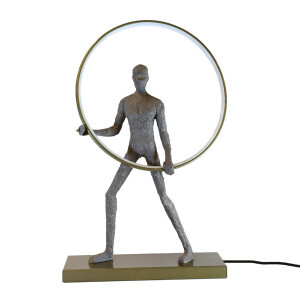 Lucca Vizon Dokulu Heykel Aydınlatma - TepeHome