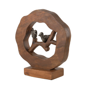 Mango Ağacı Dekoratif Dallardaki Kuşlar - 3