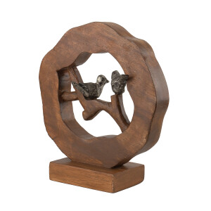 Mango Ağacı Dekoratif Dallardaki Kuşlar - 4