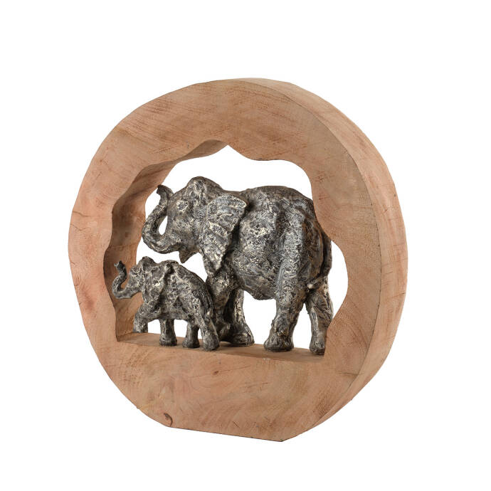 Mango Ağacı Fil Anne Çocuk - 3