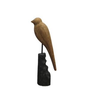 Mango Ağacı Kuş Dekoratif Obje 44 Cm - TepeHome