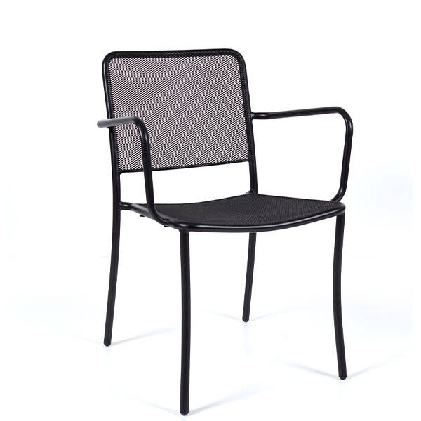 Mary Kollu Yüksek Sırtlı Sandalye - 4