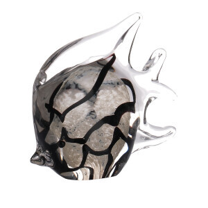 Melek Balığı Figürlü Cam Dekoratif Obje - TepeHome