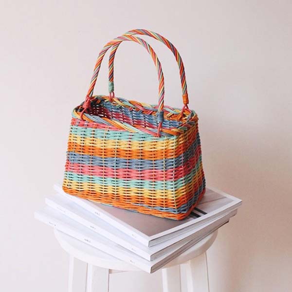 Metis Rattan Çanta - 5