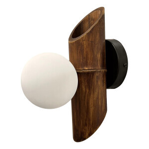 Modern Siyah Bambu Aplik - TepeHome (1)