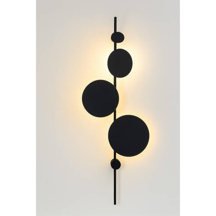 Modern Siyah Boyalı Aplik 1289-Ap-Bsy - 1