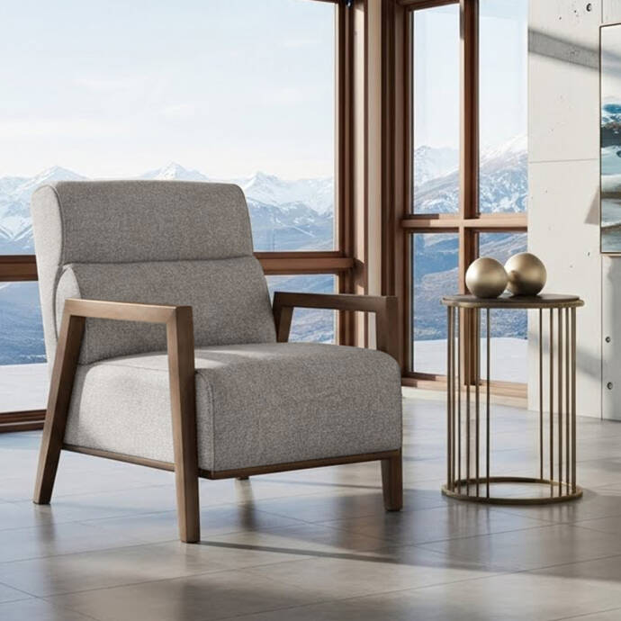 Montana Berjer Ceviz Ayak Cosmıc21540-18 - 1