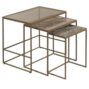 Morgan Metal Zigon Sehpa - TepeHome