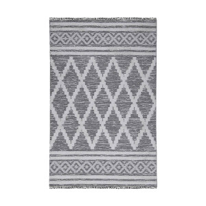 Moroccotton Antrasit Halı 22297A - TepeHome