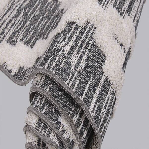 Moroccotton Antrasit Halı 22297A - 3