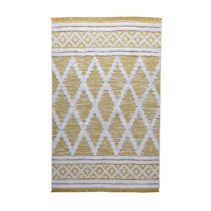 Moroccotton Sarı Halı 22297A - TepeHome