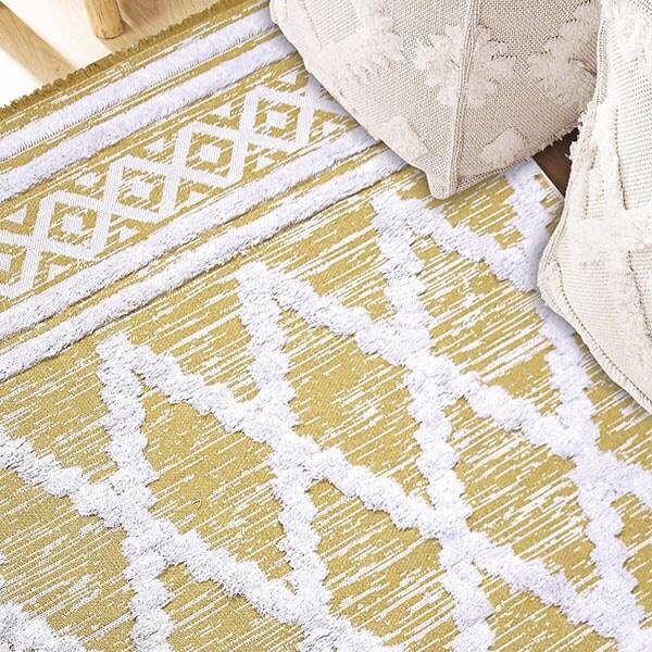 Moroccotton Sarı Halı 22297A - 3