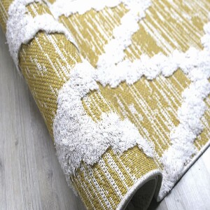 Moroccotton Sarı Halı 22297A - 5