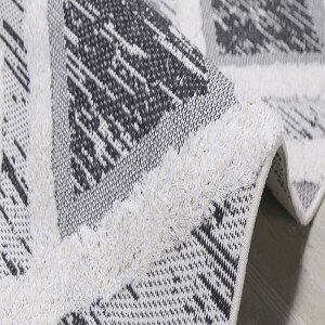 Moroccotton Siyah Halı 22324A - 5