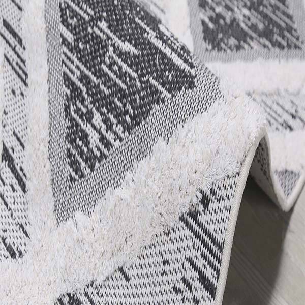 Moroccotton Siyah Halı 22324A - 5