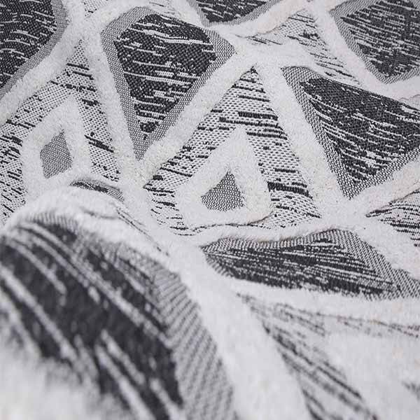 Moroccotton Siyah Halı 22324A - 6