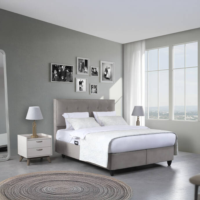 Münih Baza Başlık Seti 1801 Kumaş 160X20 - 2