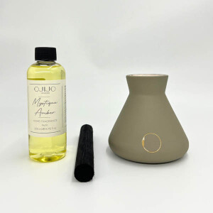 Mystique Amber Oda Koku Seti Mat Haki - TepeHome