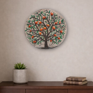 Nar Ağacı Pano 32 Cm - TepeHome