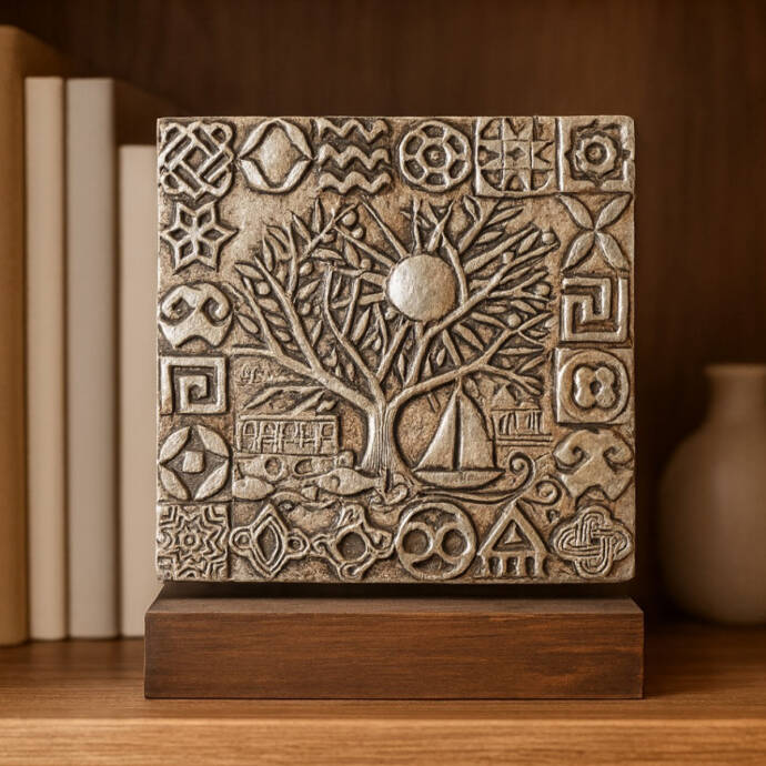 Nar Ağacı Pano 32 Cm - 3