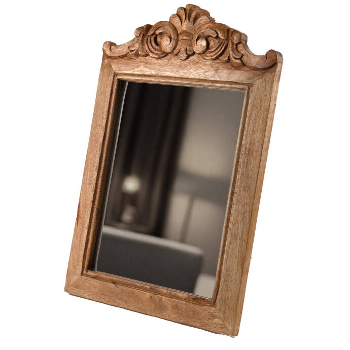 Natural Antik Dekoratif Ayna 8X10 - 1