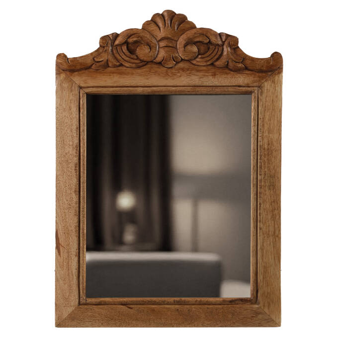 Natural Antik Dekoratif Ayna 8X10 - 2
