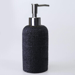 Natural Sıvı Sabunluk Siyah - TepeHome