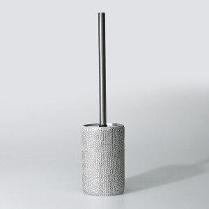 Natural Tuvalet Fırçası Gümüş - TepeHome