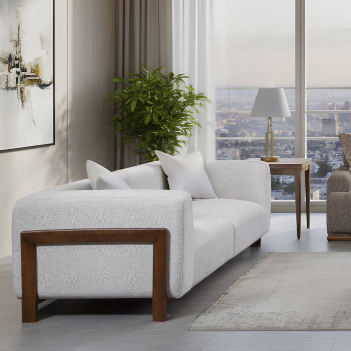 Nill Üçlü Sabit Koltuk Mito 1001 - 2