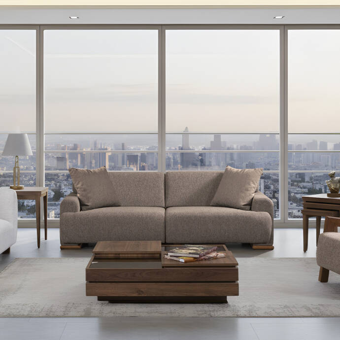 Nill Üçlü Yataklı Koltuk Mito 7701 - 2