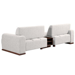 Nill Üçlü Sehpalı Koltuk Mito 1001 Kumaş - 5