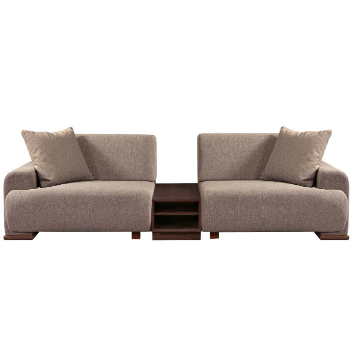 Nill Üçlü Sehpalı Koltuk Mito 7701 Kumaş - 1